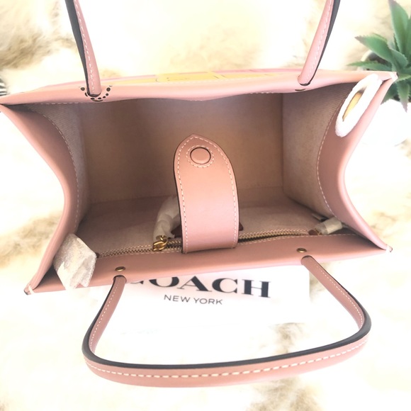 Coach Cashin Carry 22 C9814 Trompe L'oeil Print - Spring 2022 Runway Collection - Picture 10 of 16